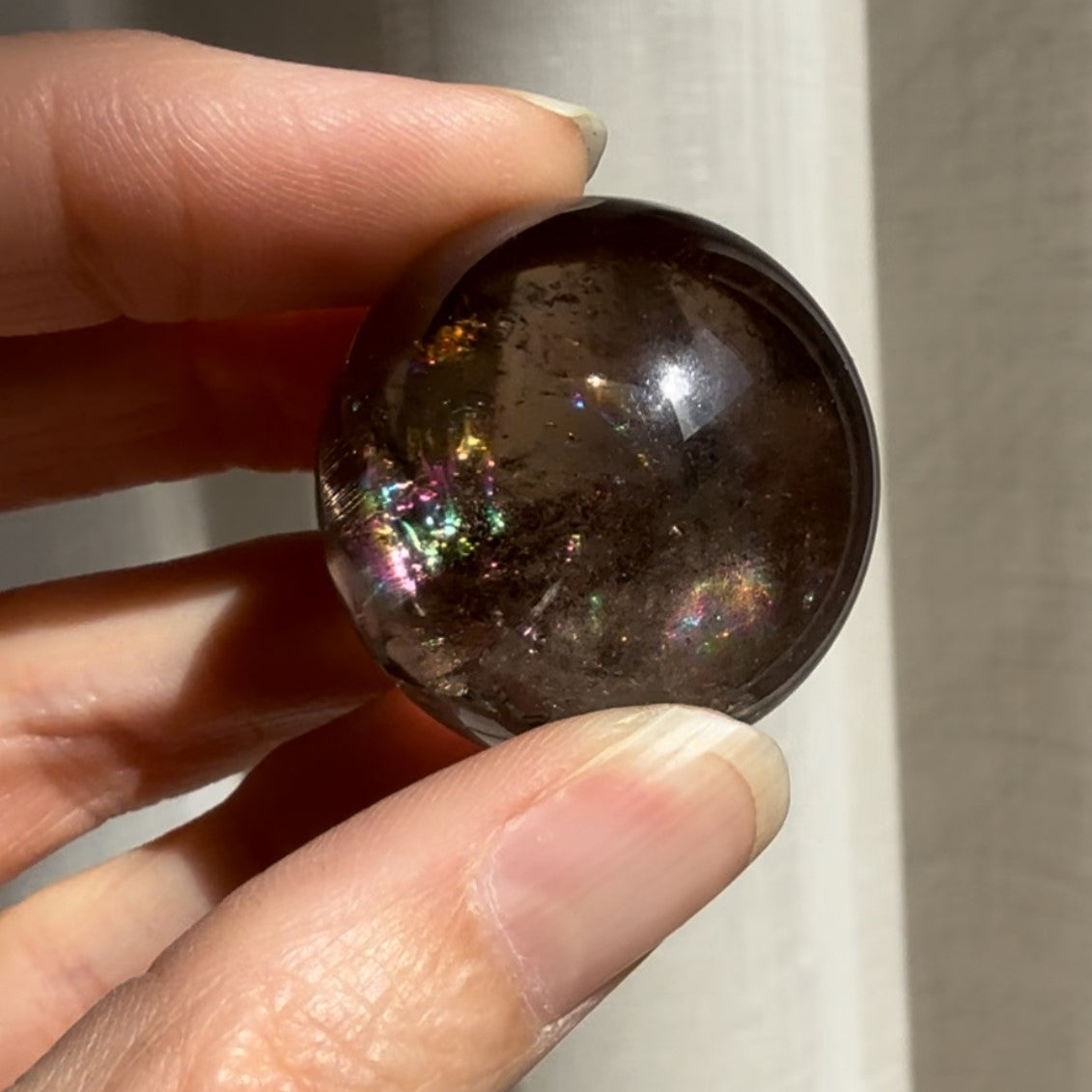 Smoky Quartz Sphere 001