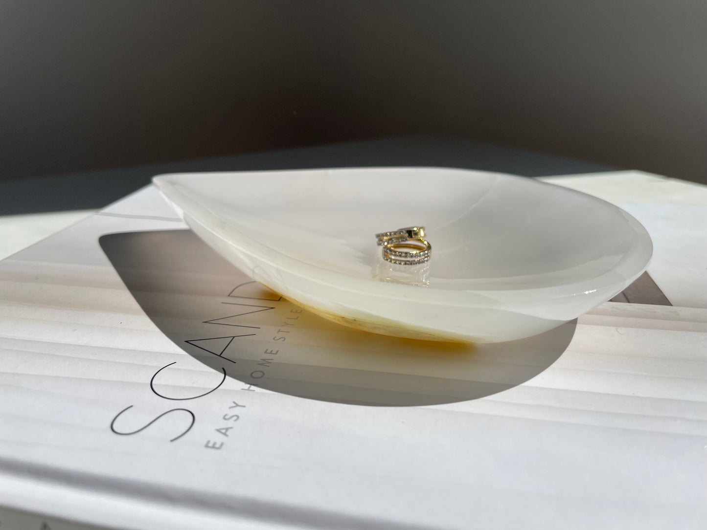 Onyx Bowl - Tear Drop