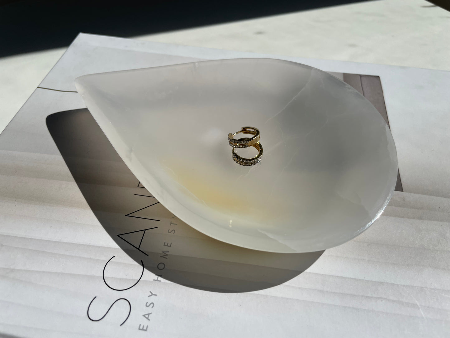 Onyx Bowl - Tear Drop