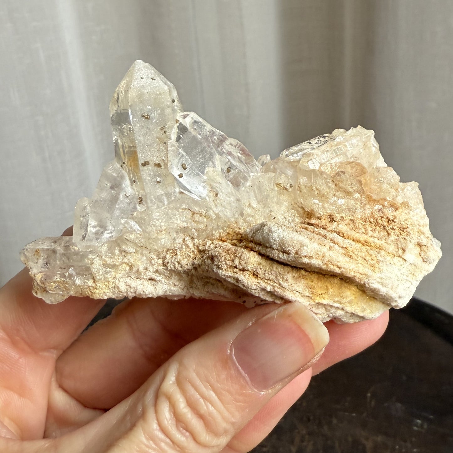 Himalayan Quartz with Golden Healer 034