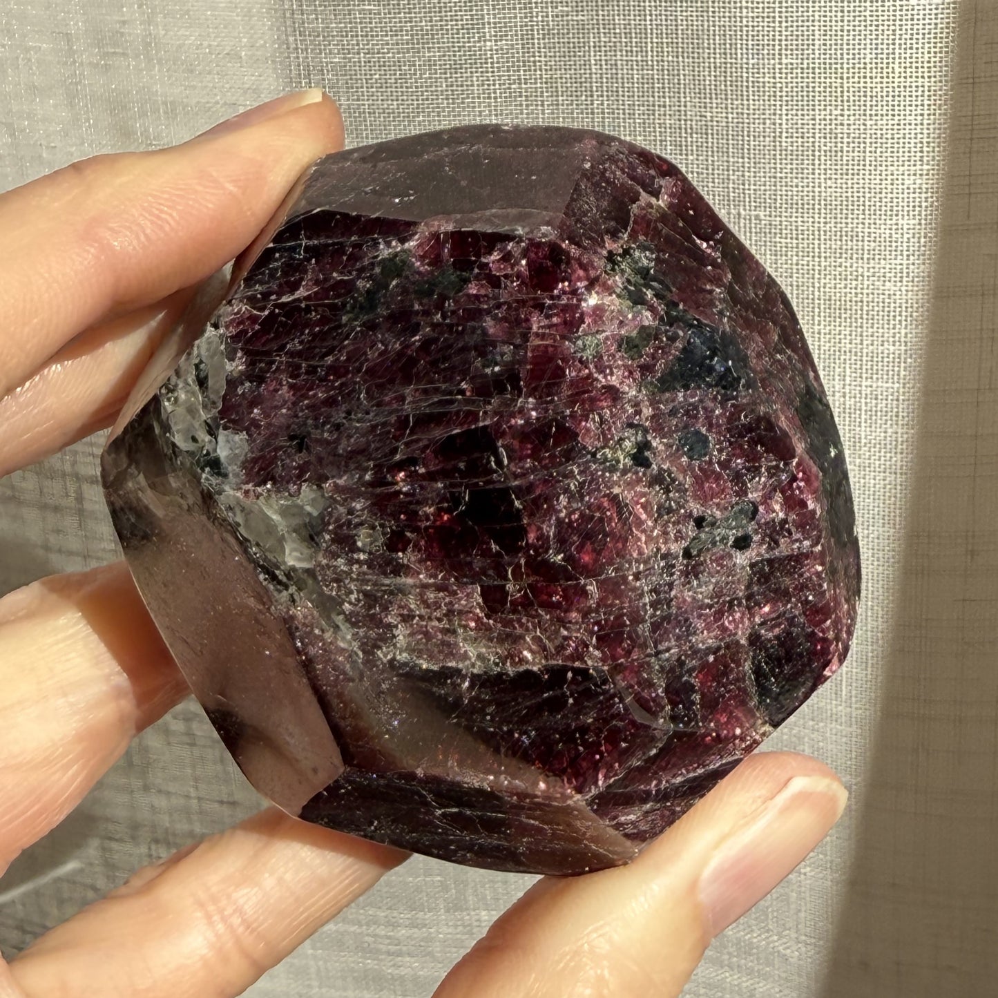 Faceted Garnet 3 - Premium Grade