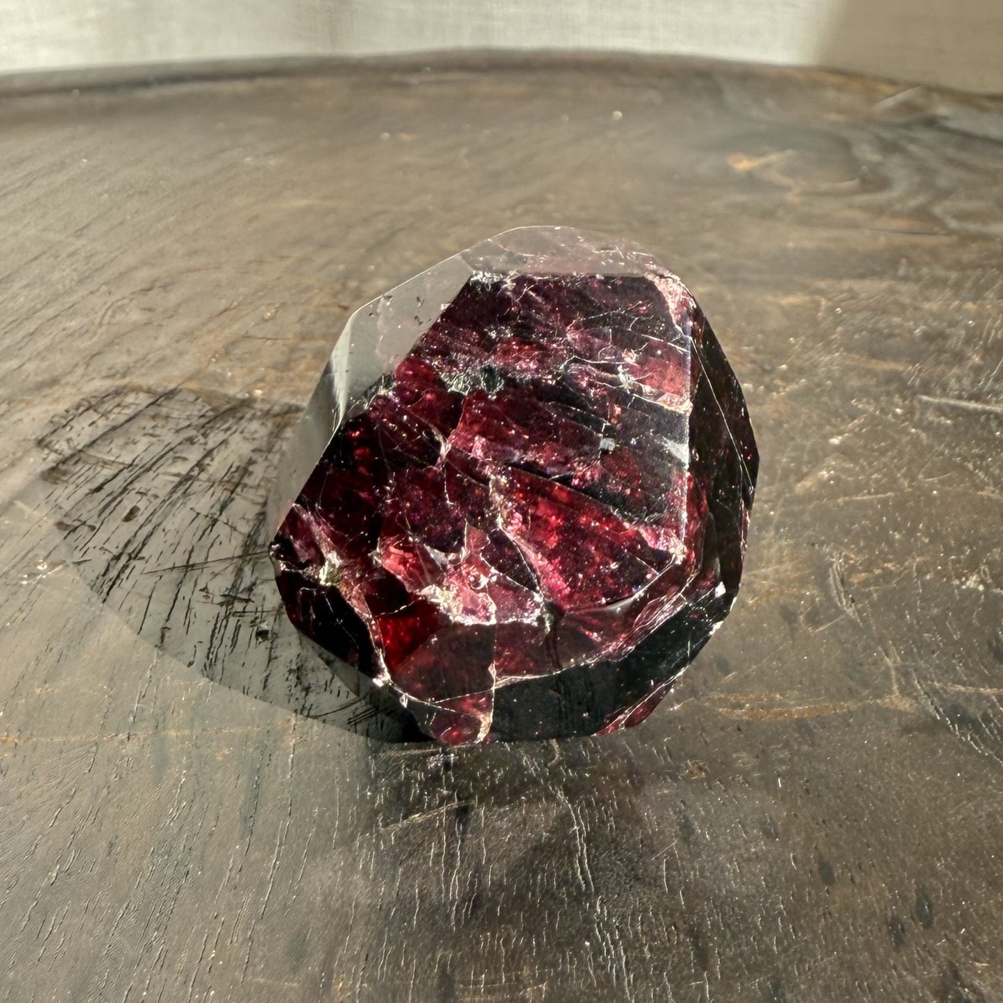 Faceted Garnet 7 - Premium Grade