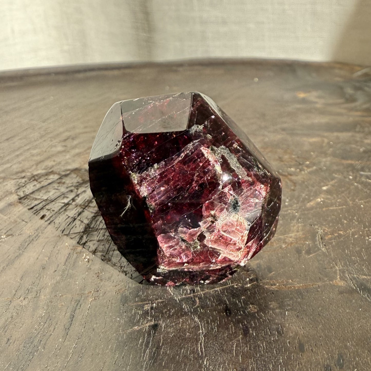 Faceted Garnet 7 - Premium Grade