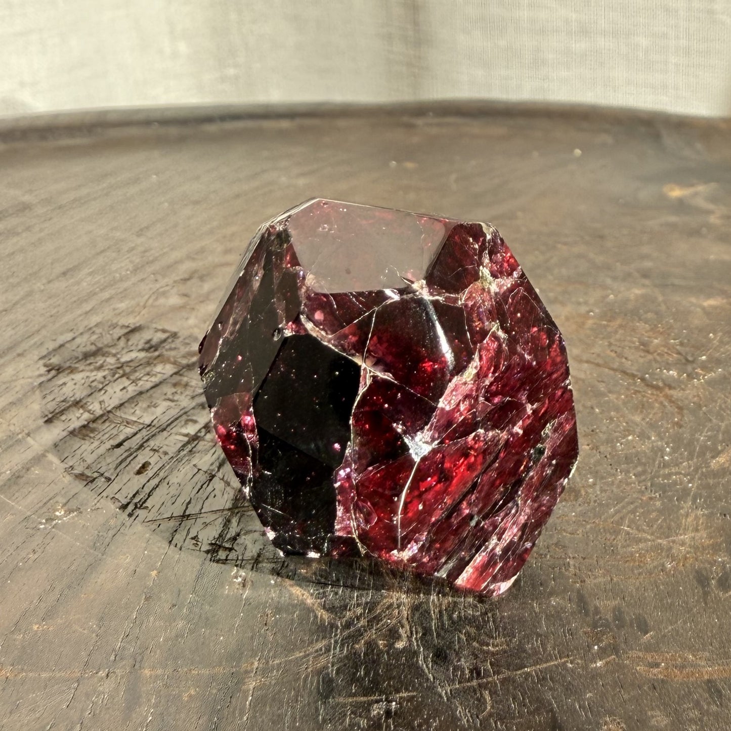 Faceted Garnet 7 - Premium Grade