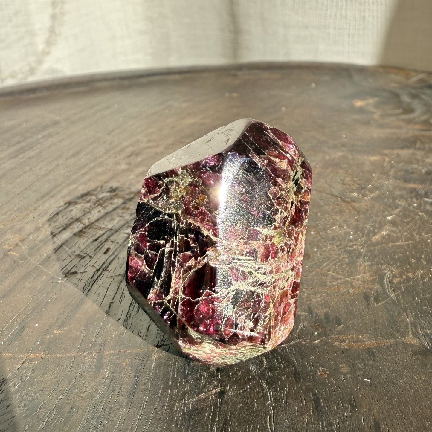 Faceted Garnet 5 - Premium Grade