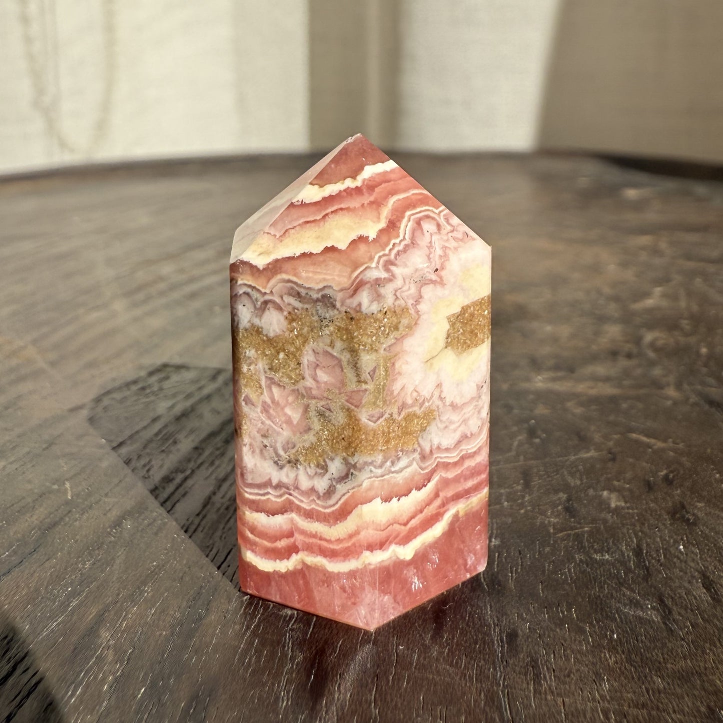 Rhodochrosite Tower - 1