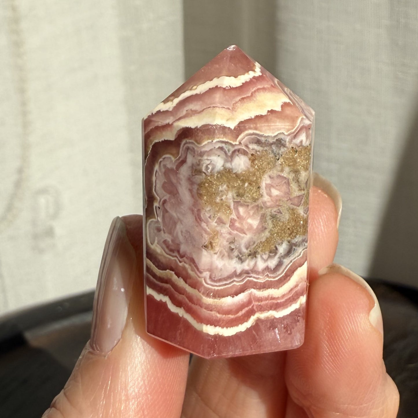 Rhodochrosite Tower - 1
