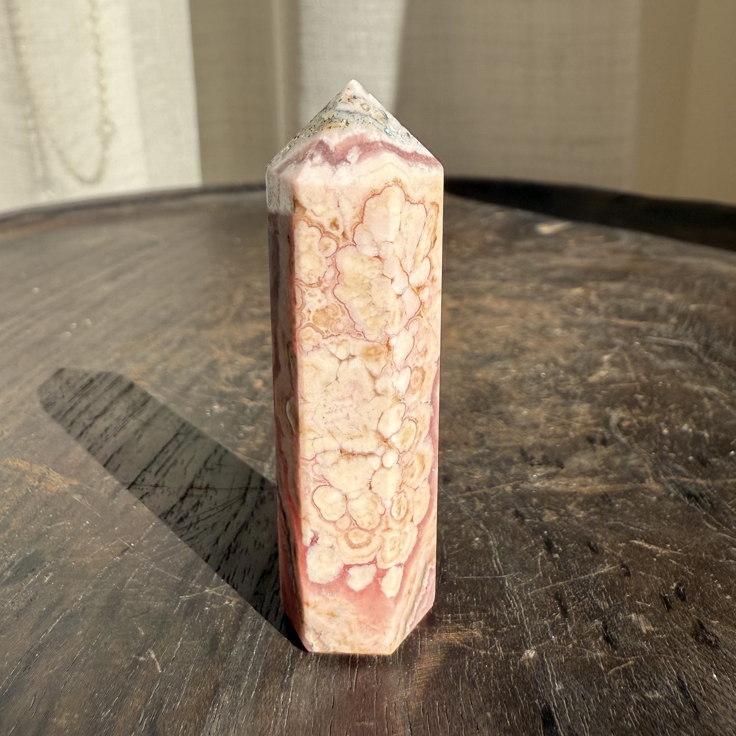 Rhodochrosite Tower - 3