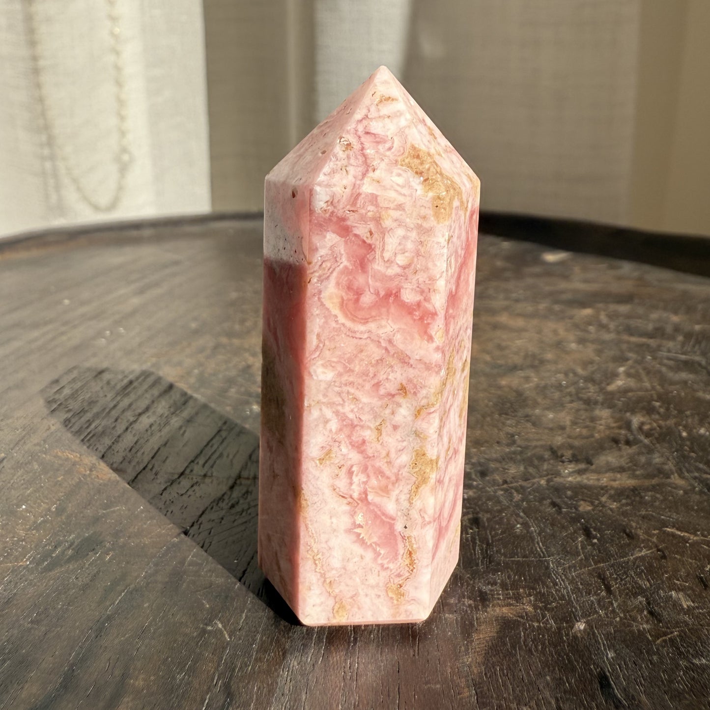 Rhodochrosite Tower - 4