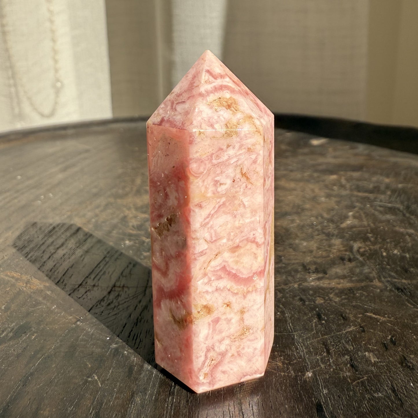 Rhodochrosite Tower - 4