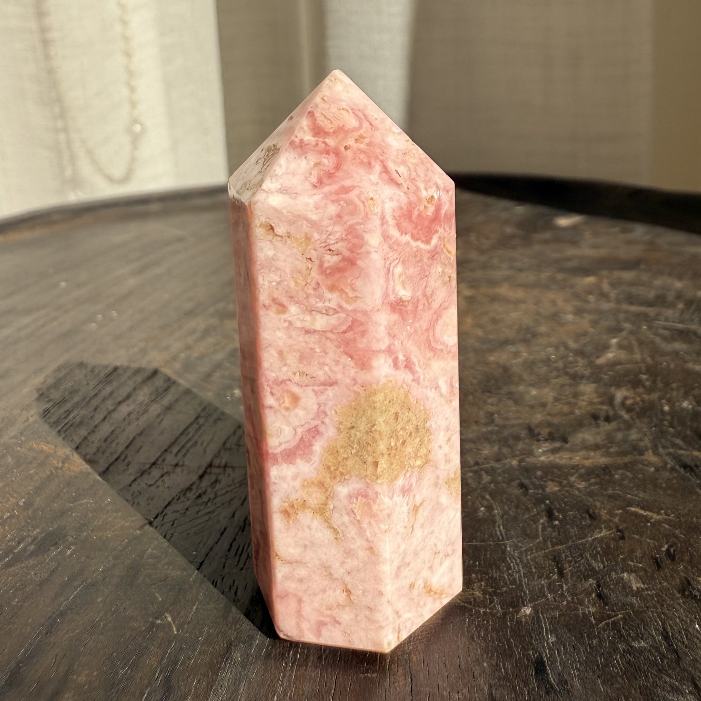 Rhodochrosite Tower - 4