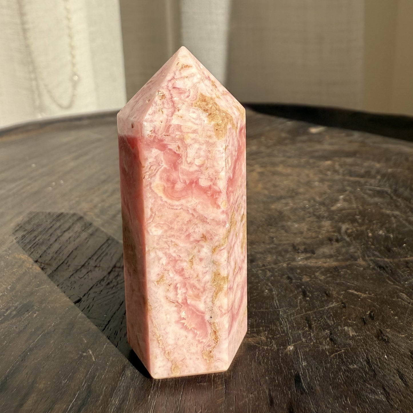 Rhodochrosite Tower - 4