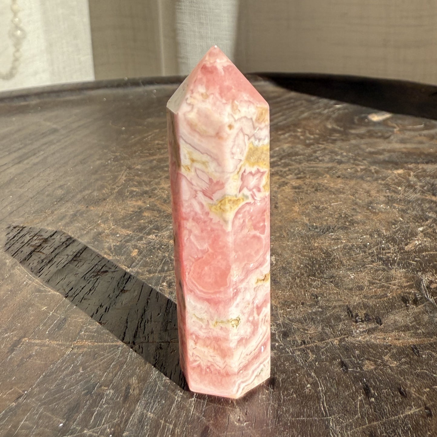 Rhodochrosite Tower - 5