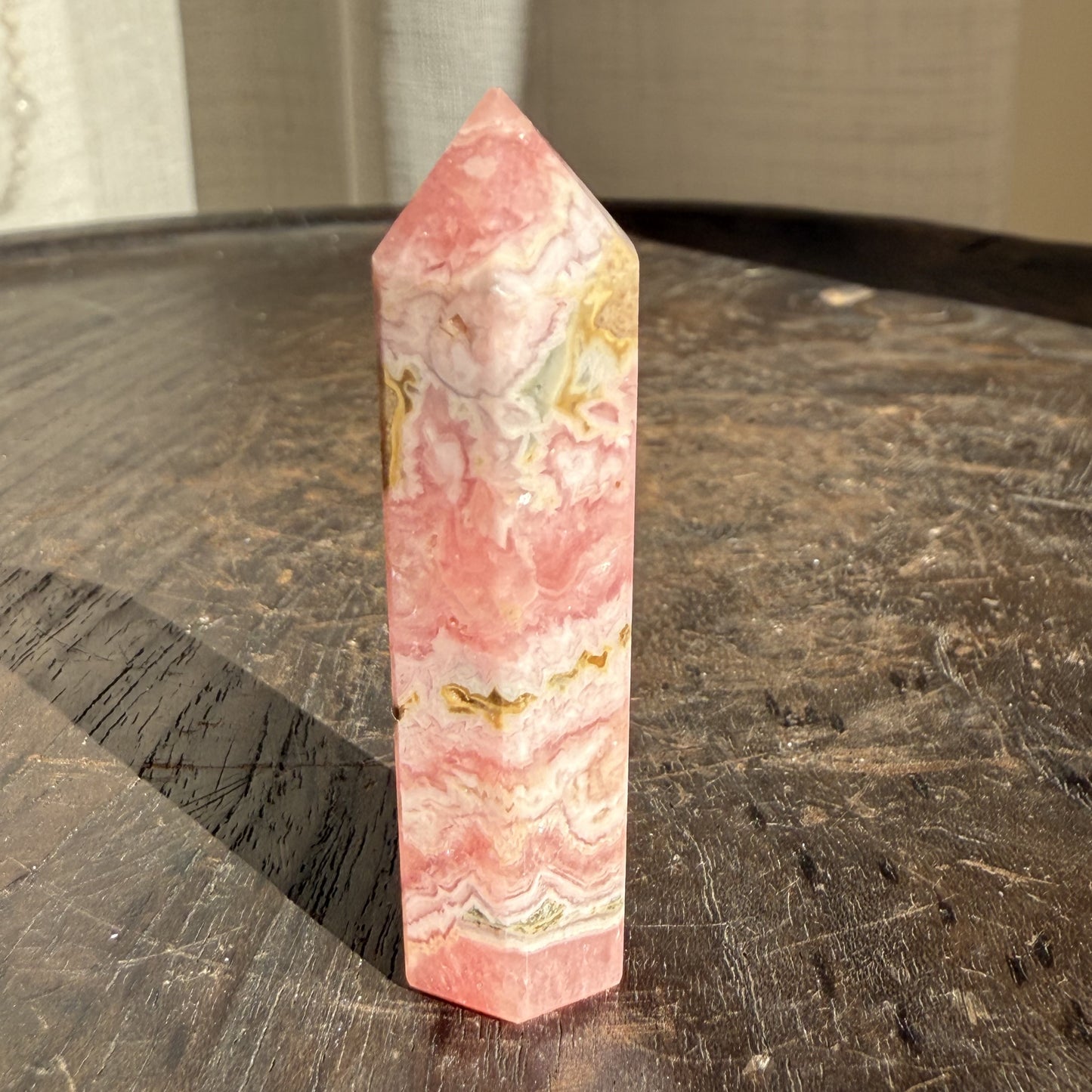 Rhodochrosite Tower - 5