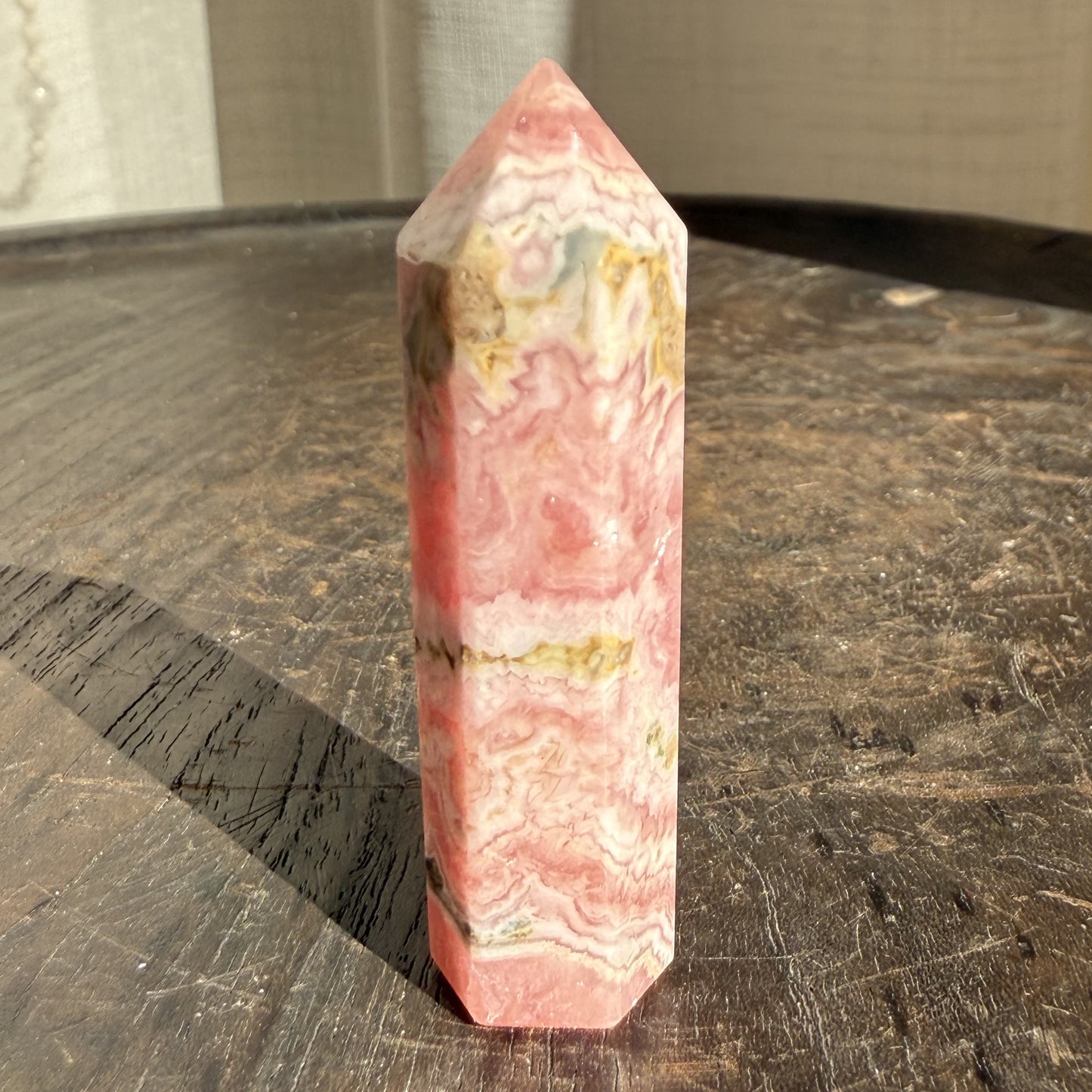 Rhodochrosite Tower - 5