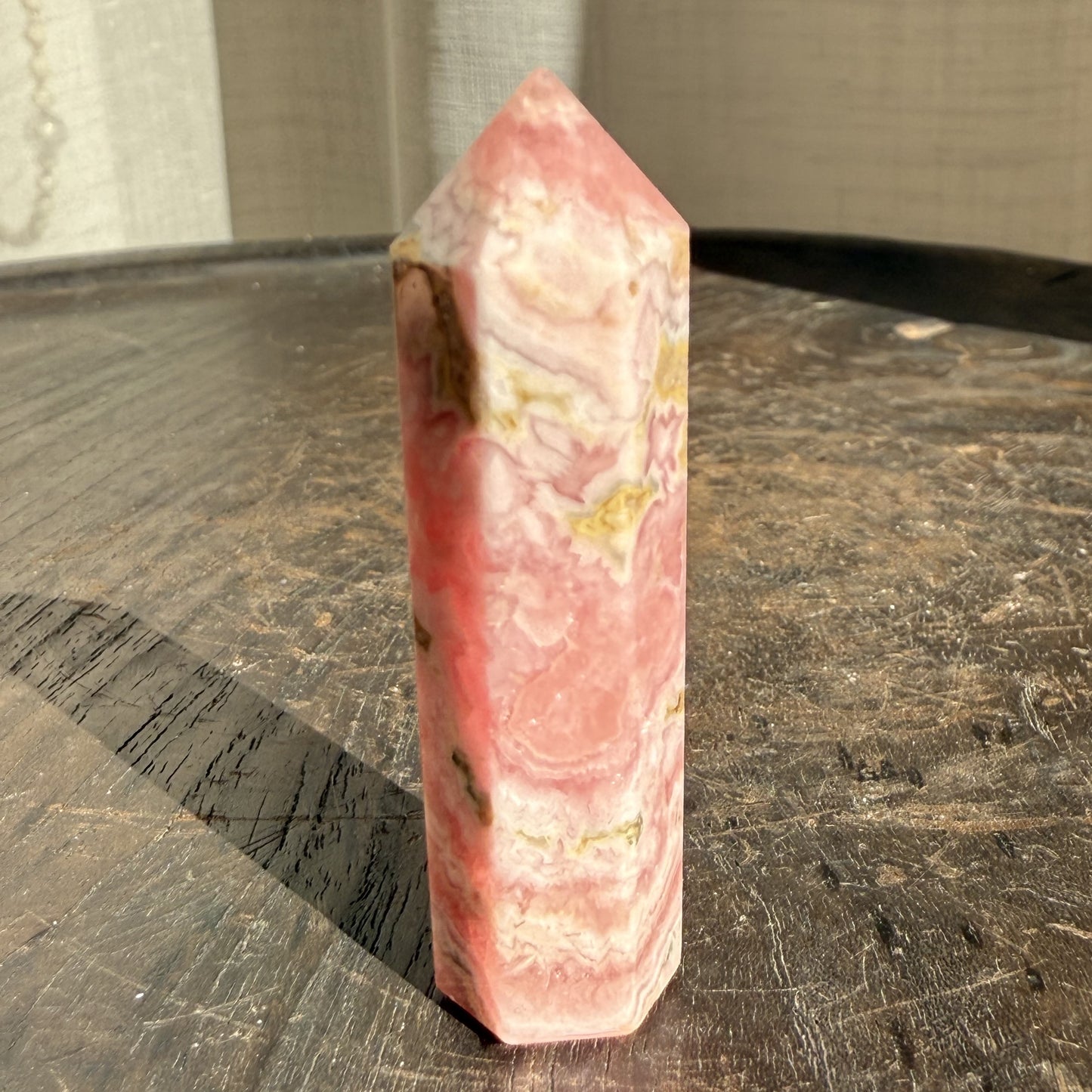 Rhodochrosite Tower - 5