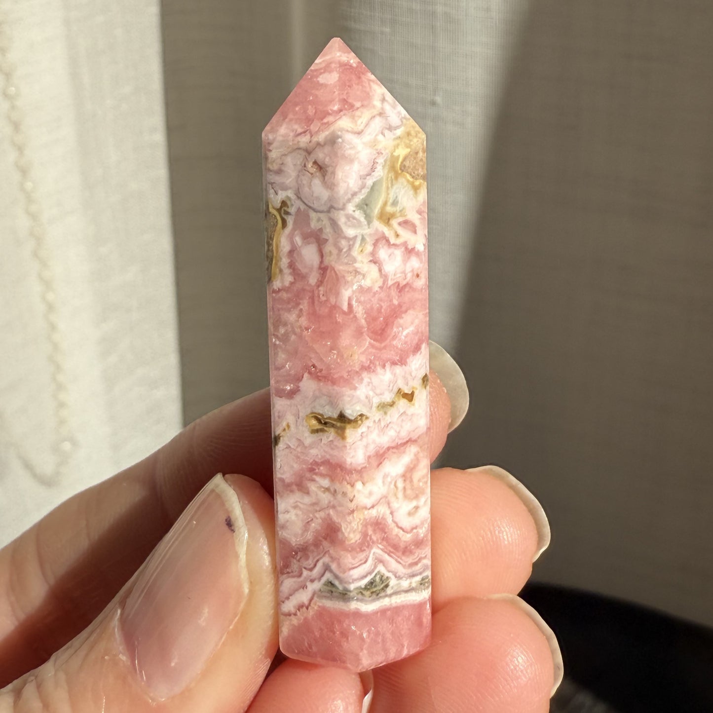 Rhodochrosite Tower - 5
