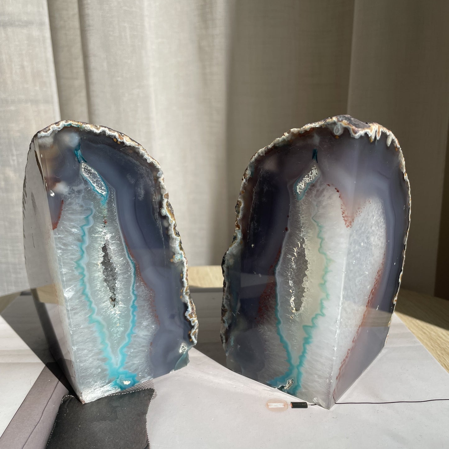Agate Bookend