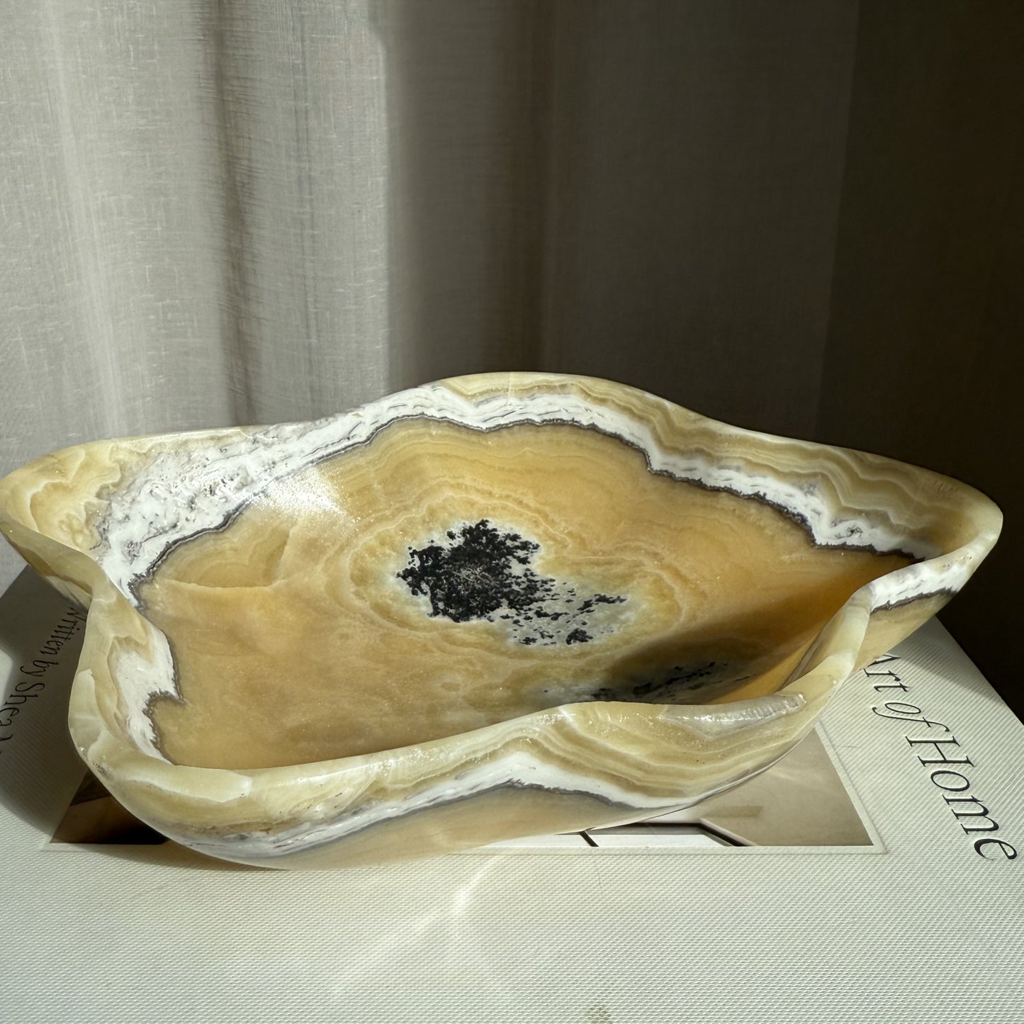 Zebra Calcite Bowl