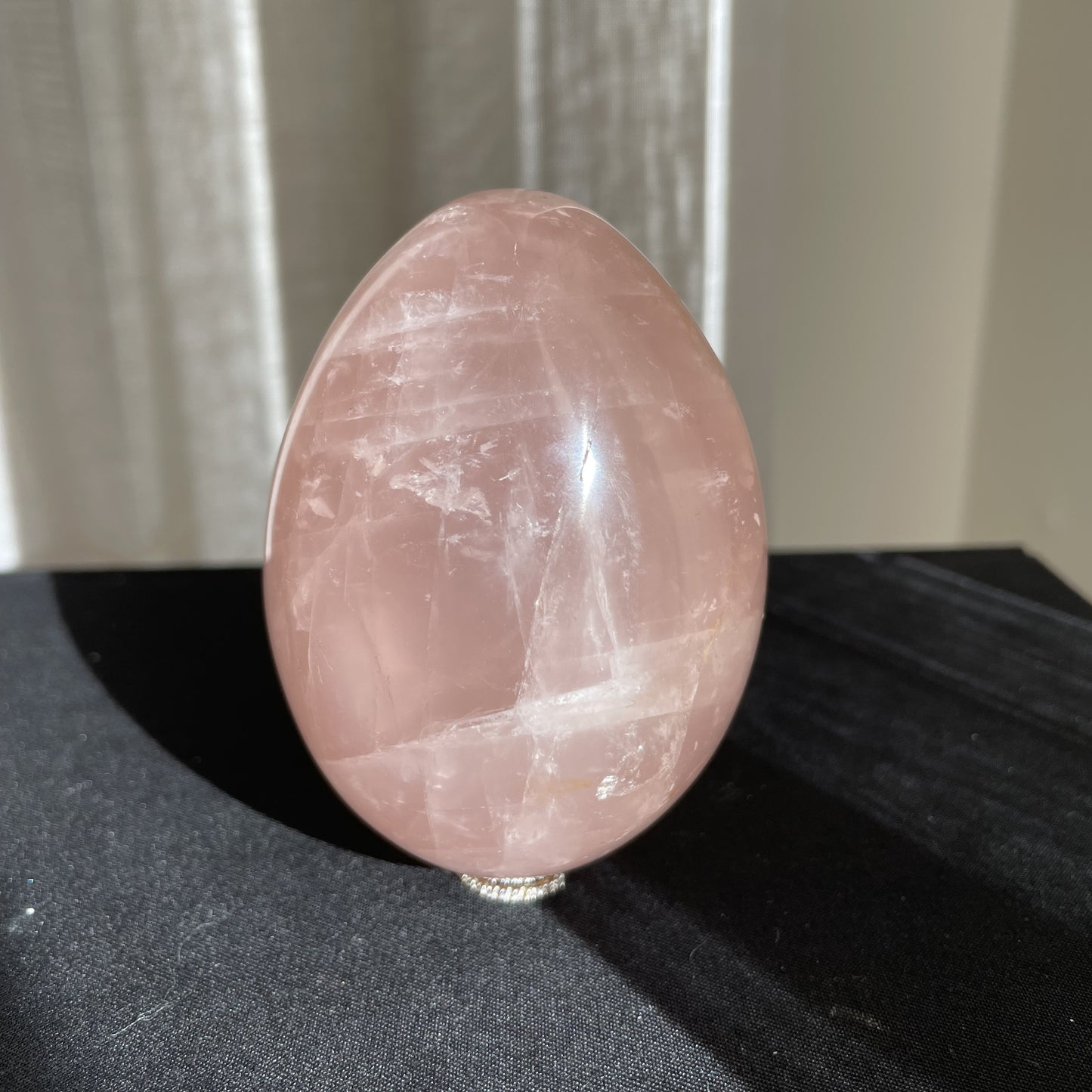 Rose Quartz Egg