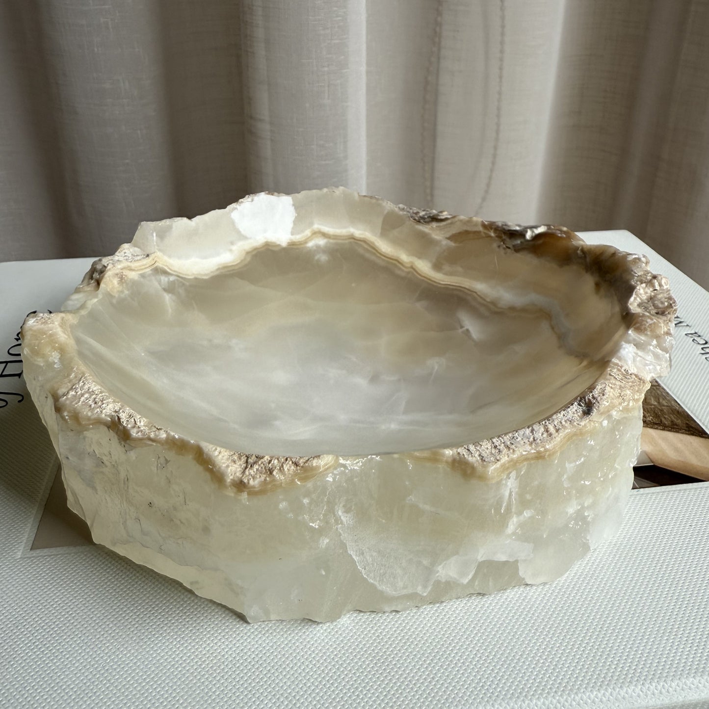Raw Edge Onyx Bowl 005