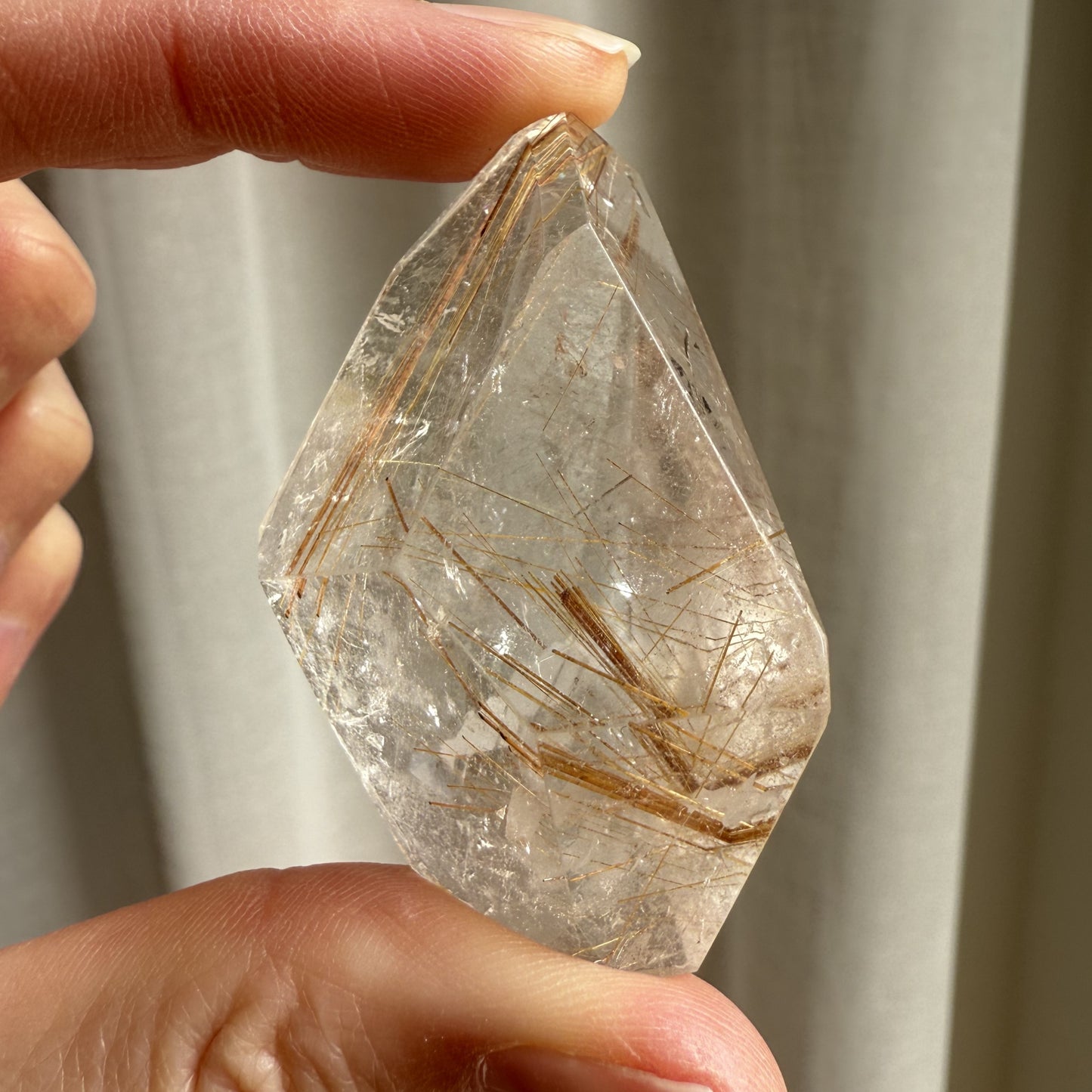 Golden Rutile Quartz 001