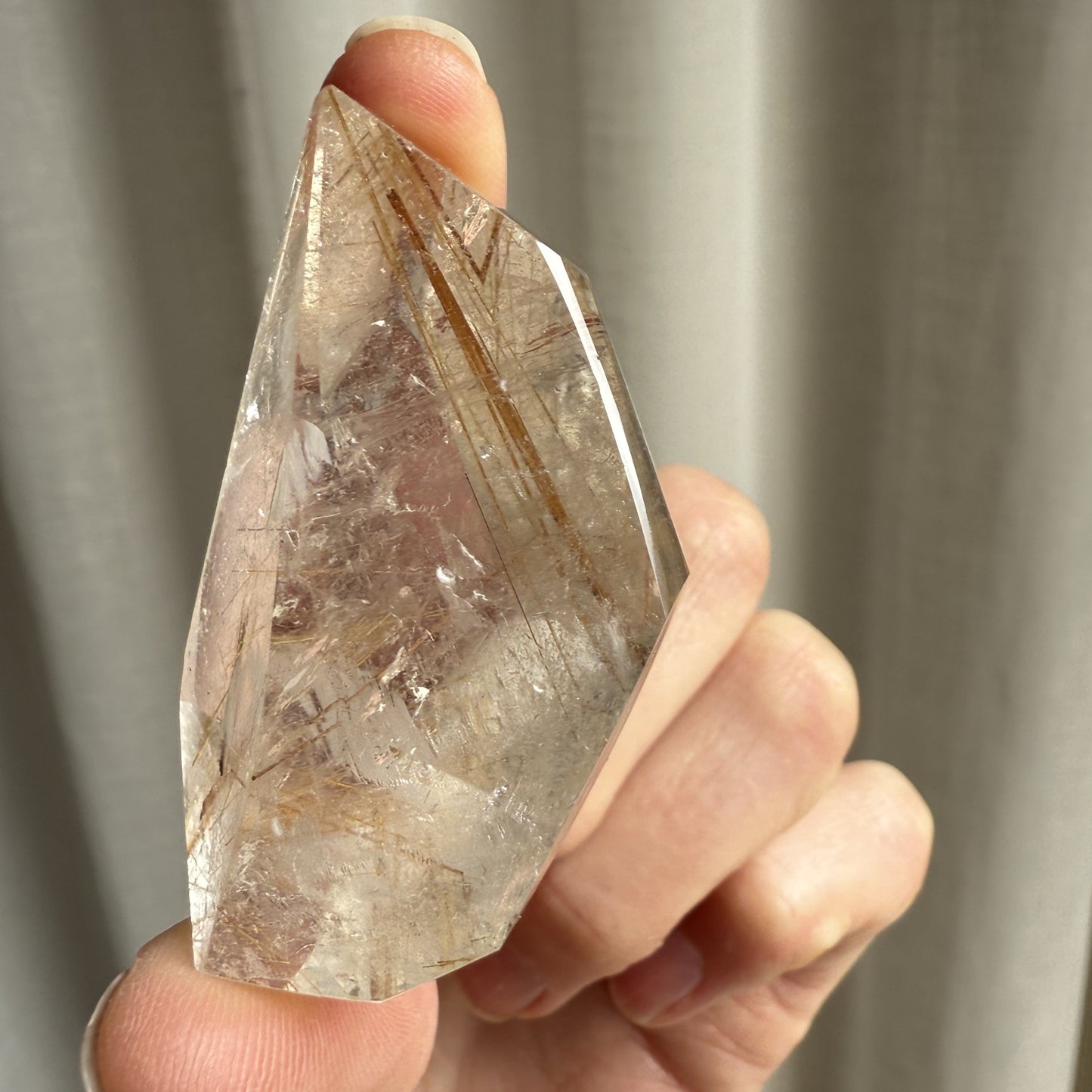 Golden Rutile Quartz 001