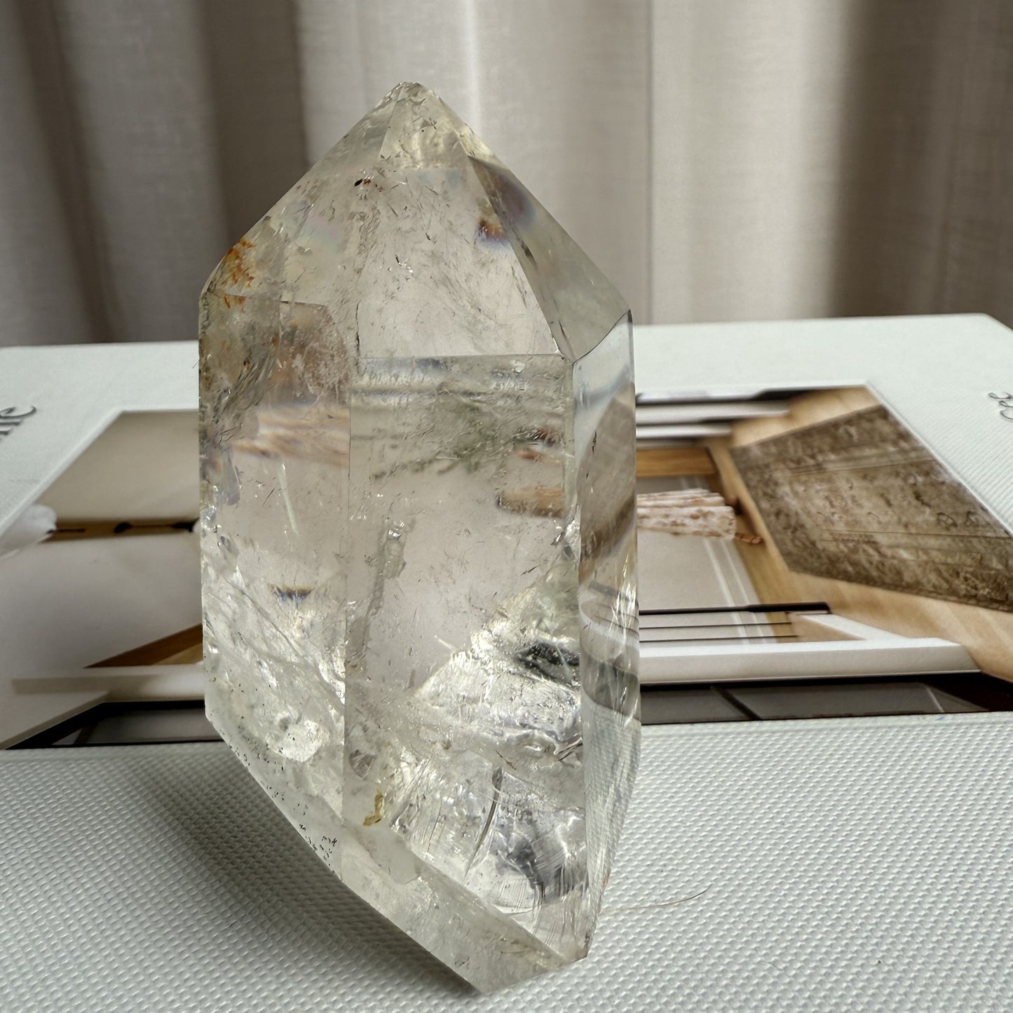 Clear Quartz Tower 002