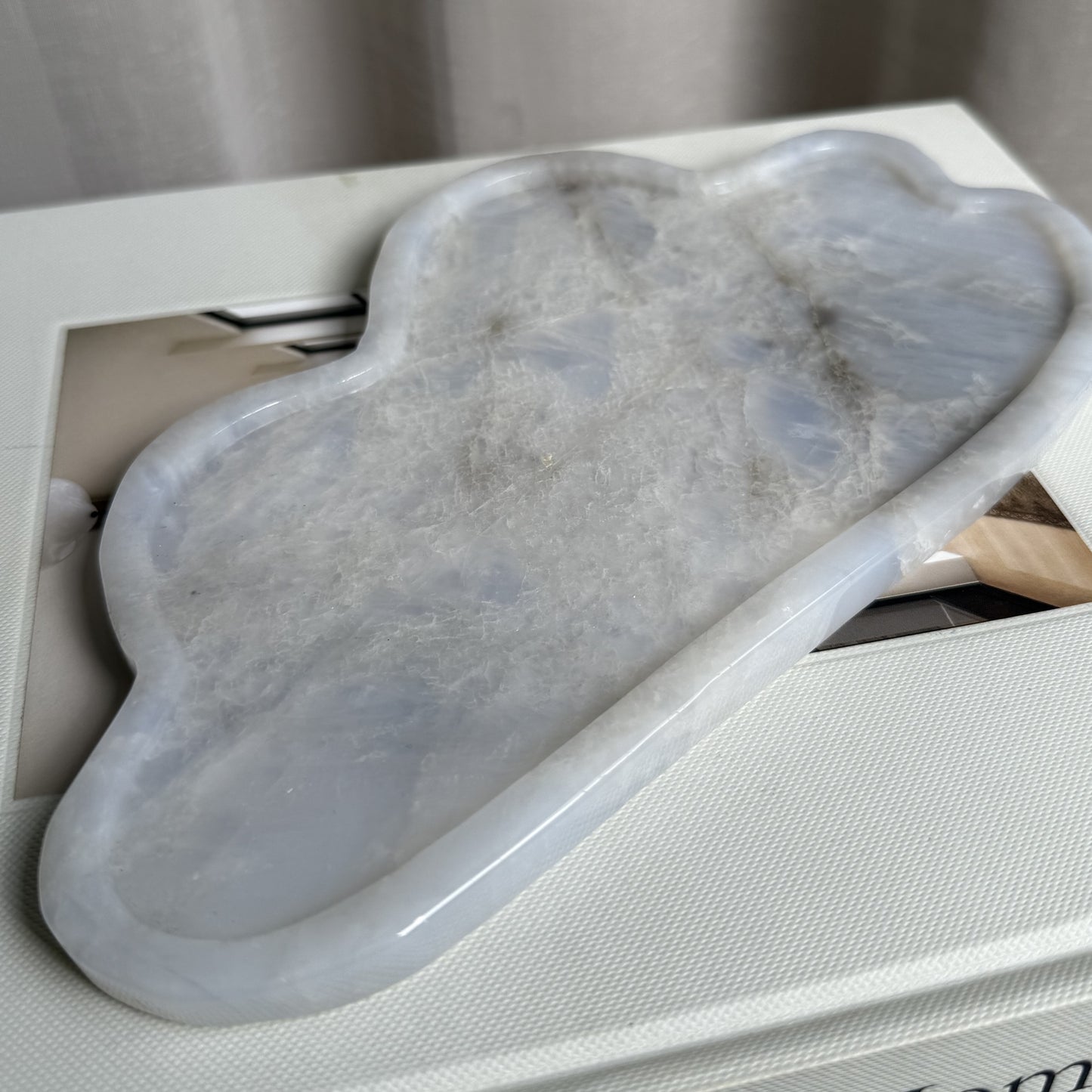 Blue Rose Quartz Cloud Tray 1