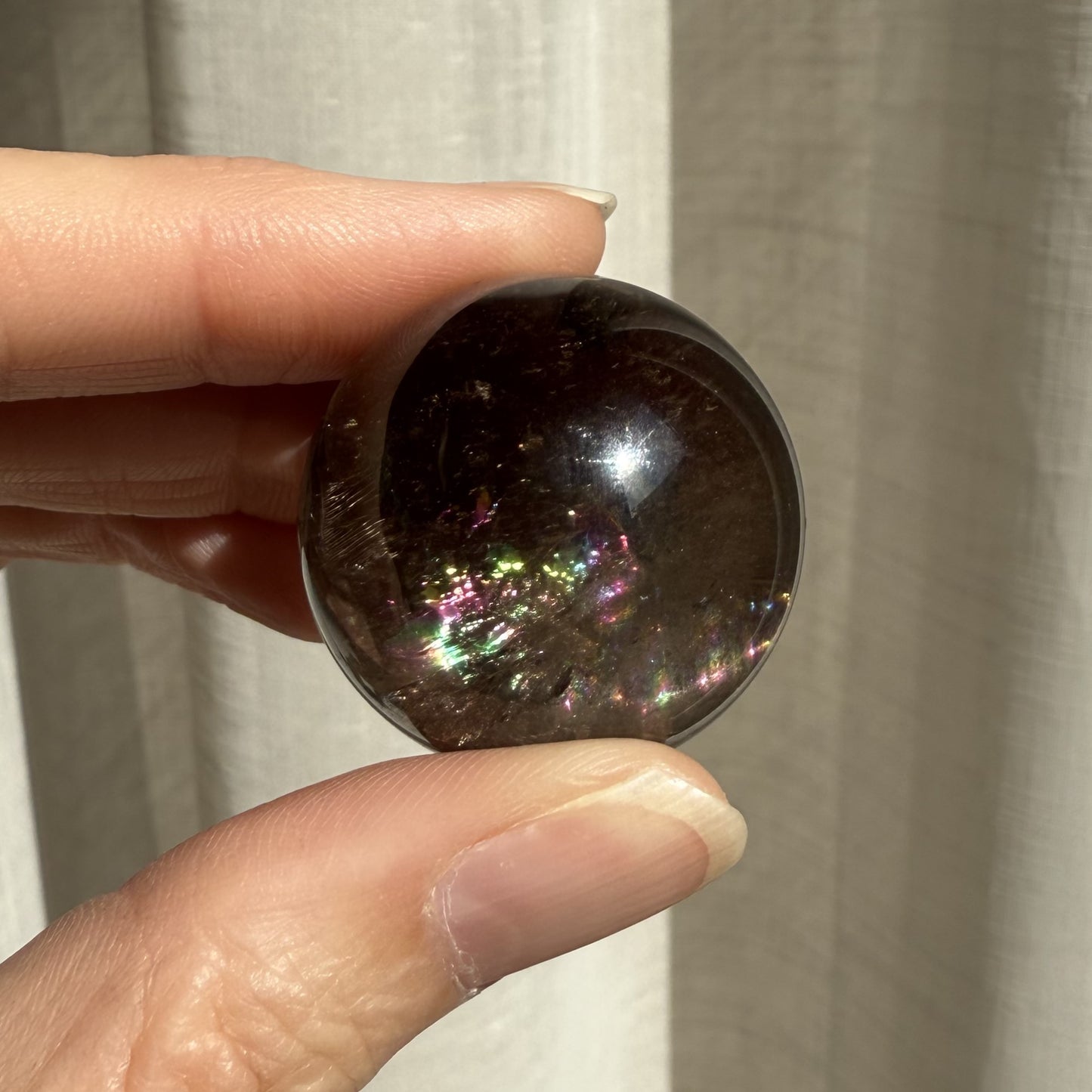 Smoky Quartz Sphere 001