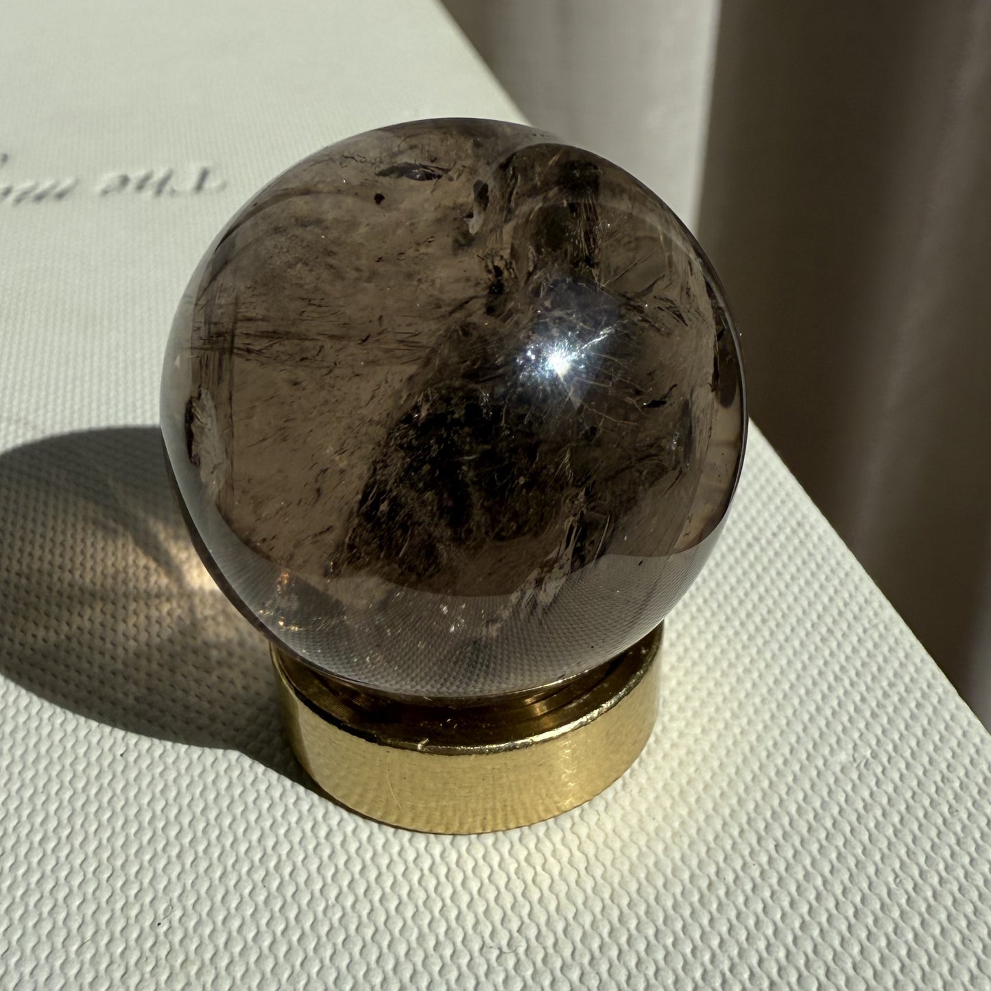Smoky Quartz Sphere 002