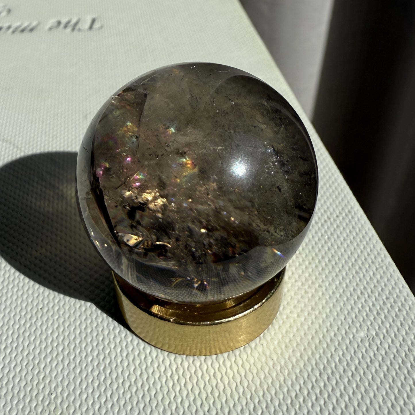 Smoky Quartz Sphere 003