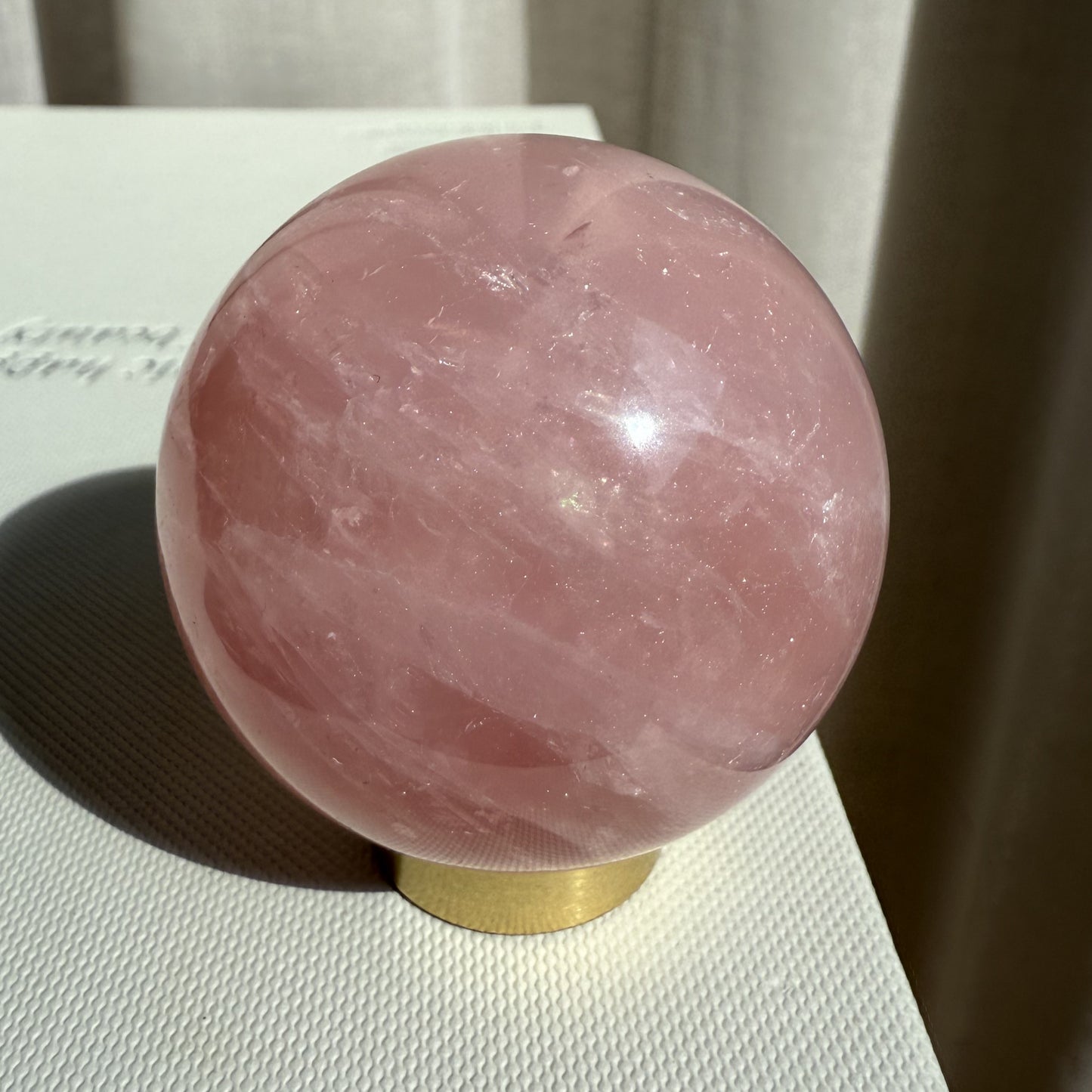 Rose Quartz Sphere 001