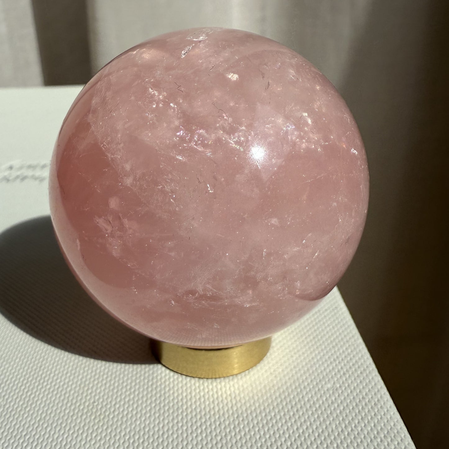 Rose Quartz Sphere 001