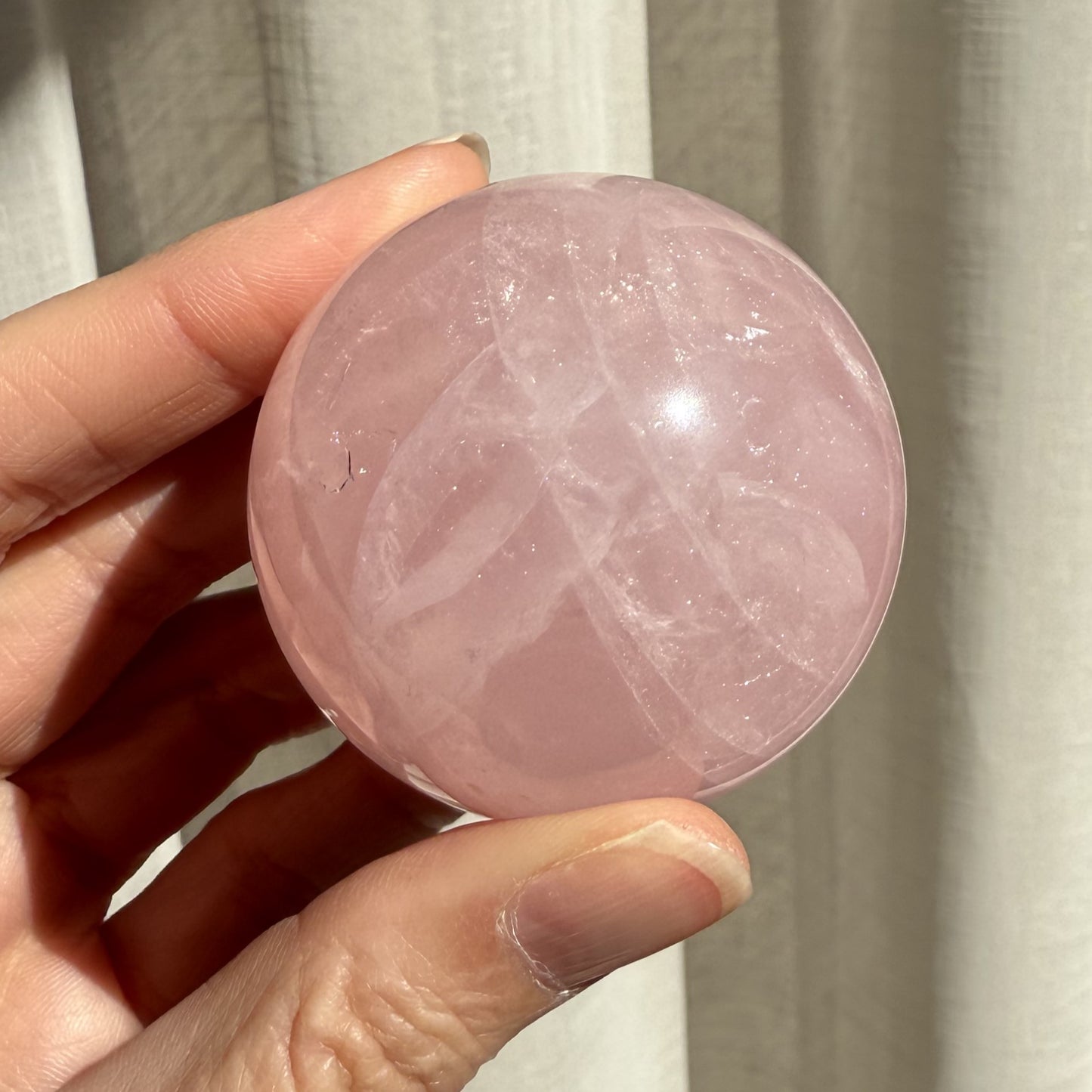 Rose Quartz Sphere 003