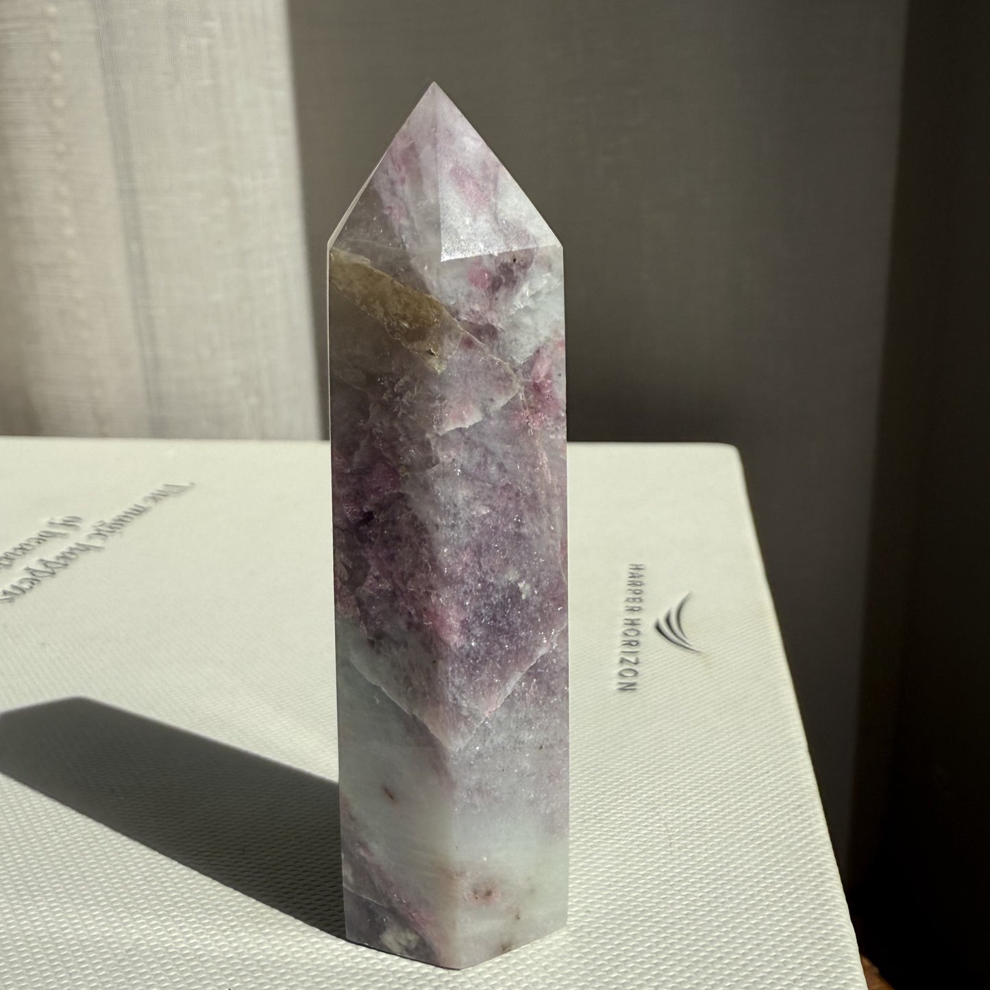 Plum Tourmaline Tower - 002