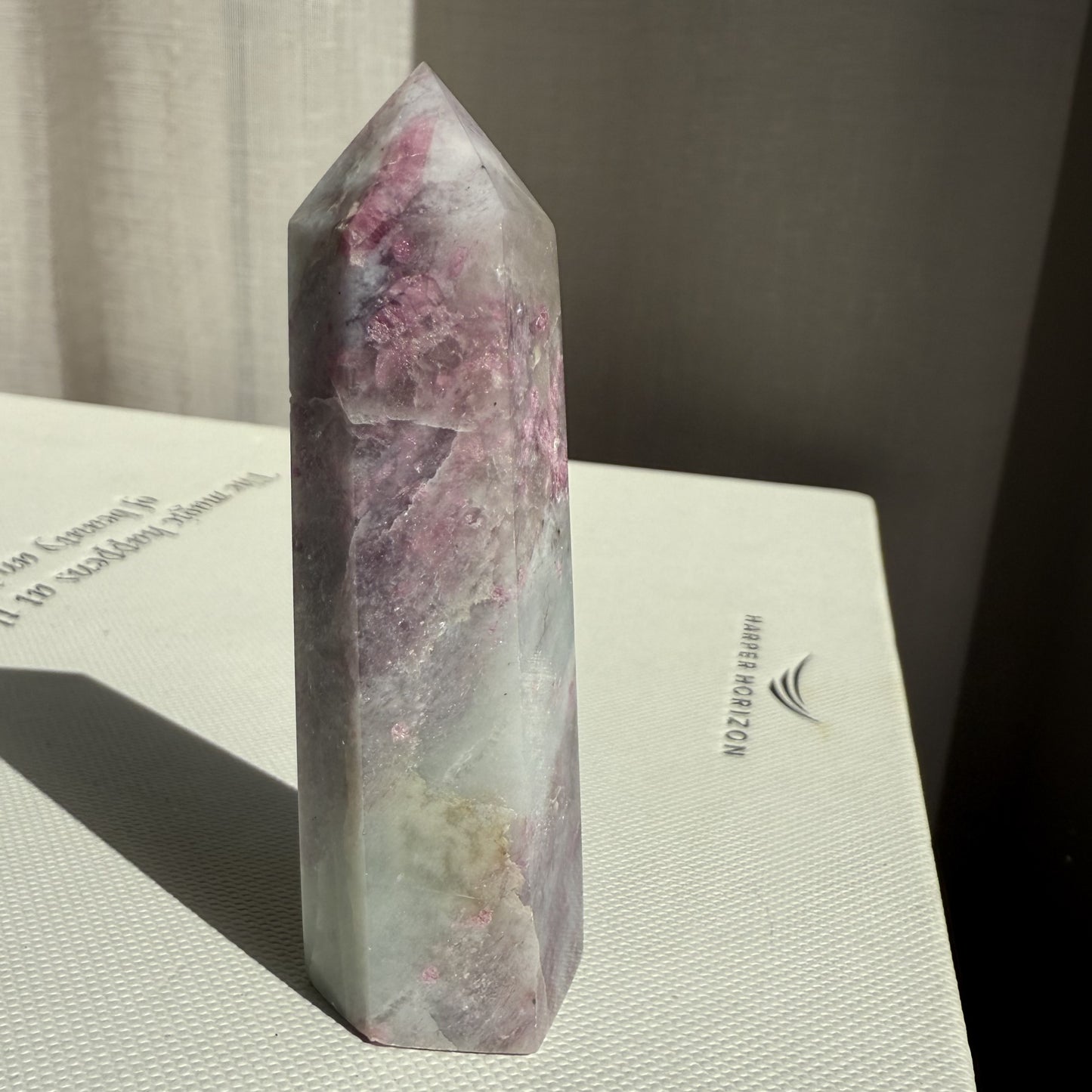 Plum Tourmaline Tower - 002