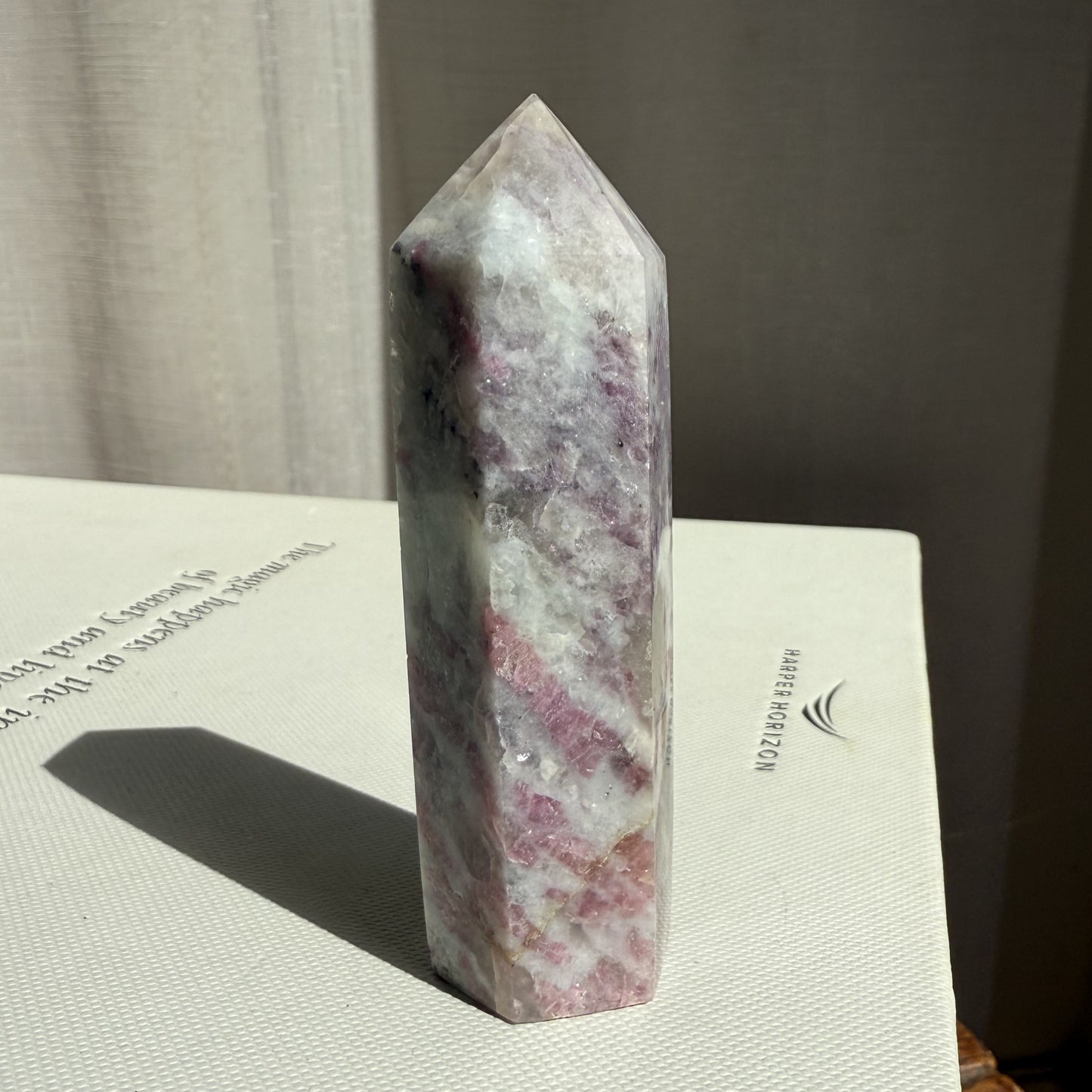 Plum Tourmaline Tower - 003