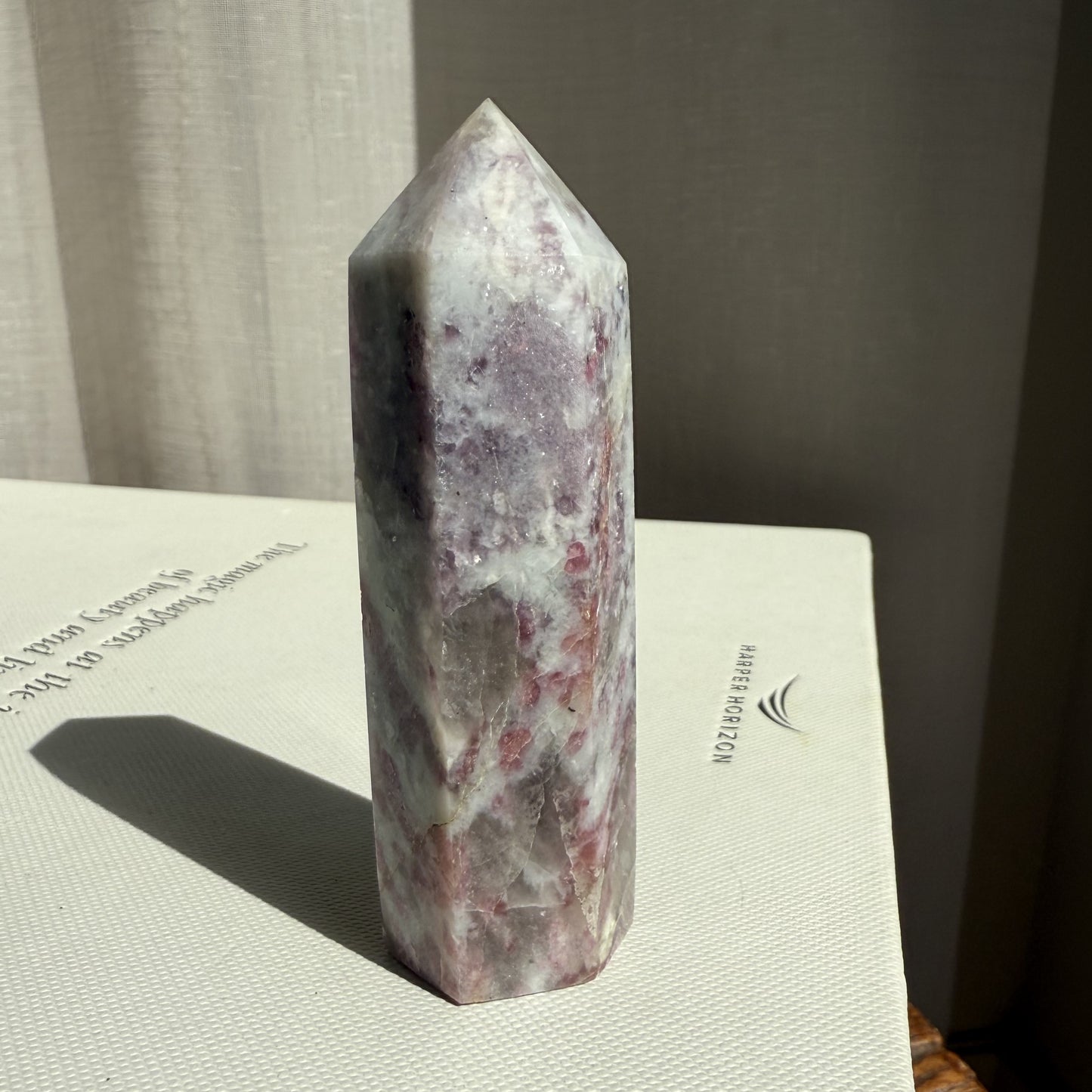Plum Tourmaline Tower - 003