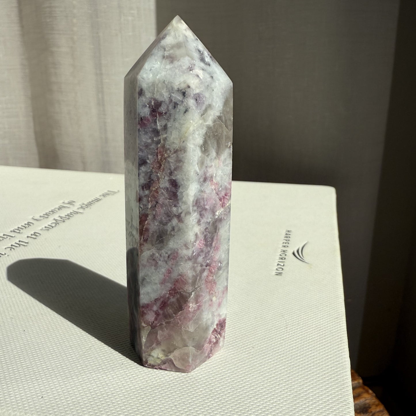Plum Tourmaline Tower - 003
