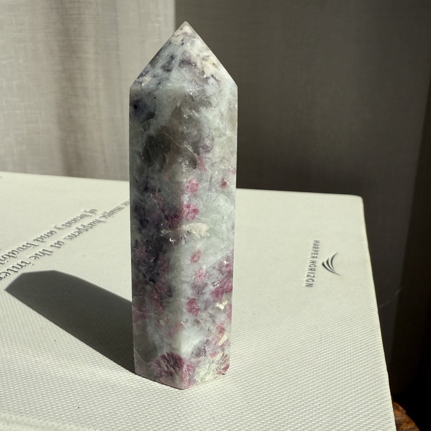 Plum Tourmaline Tower - 003