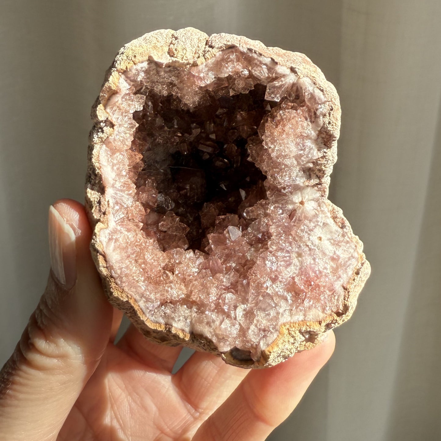 Pink Amethyst Geode 002