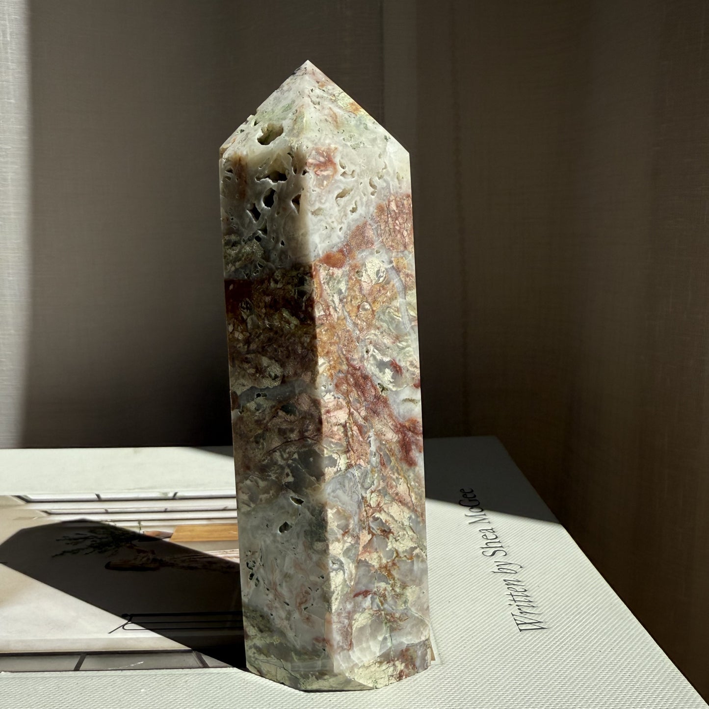 Crazy Lace Agate Tower 1