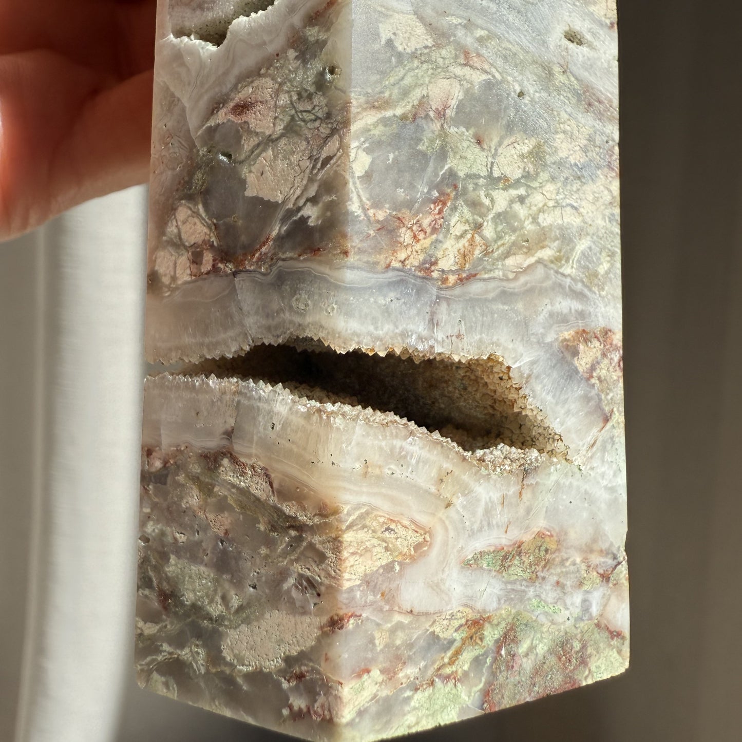 Crazy Lace Agate Tower 2
