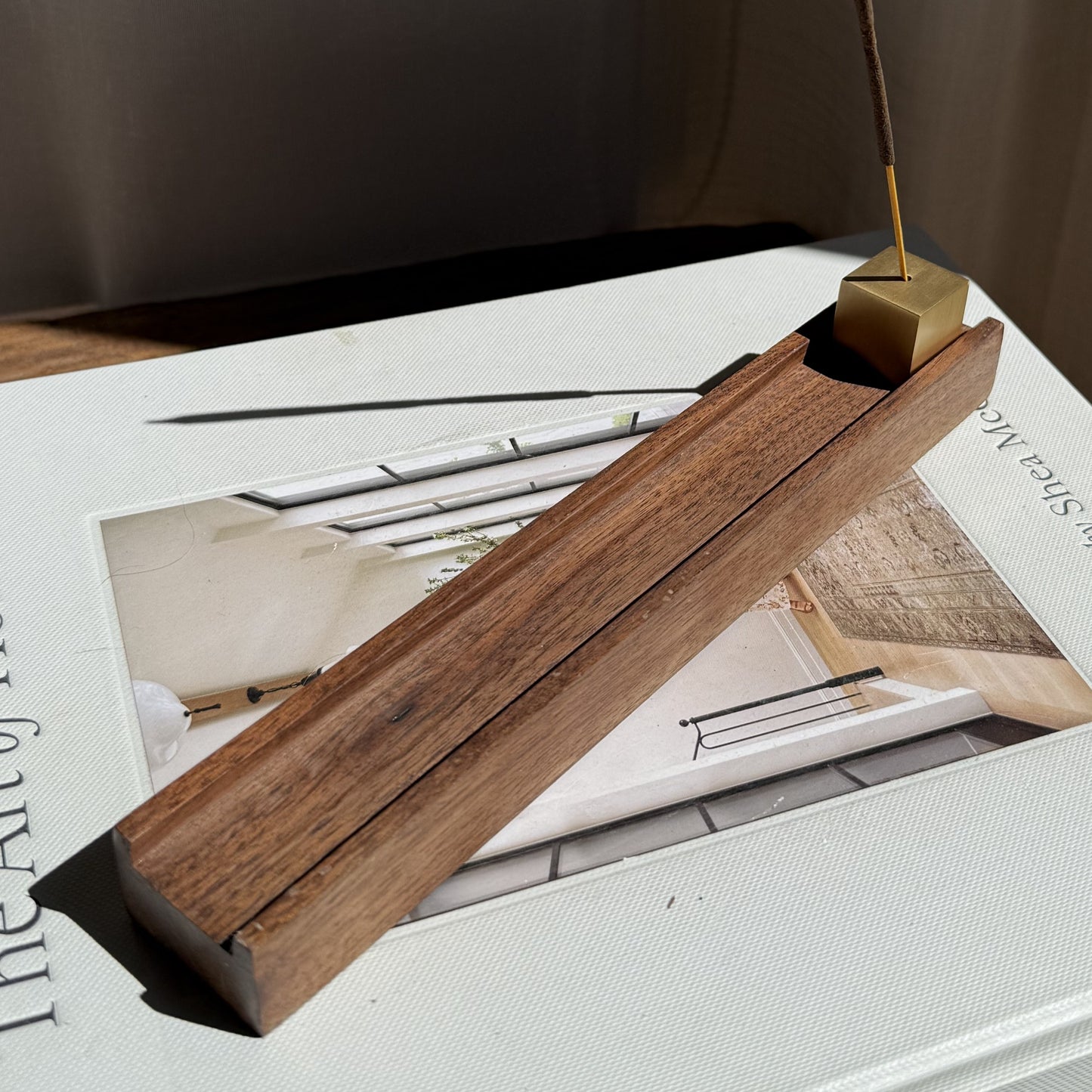 Breanna Timber Incense holder