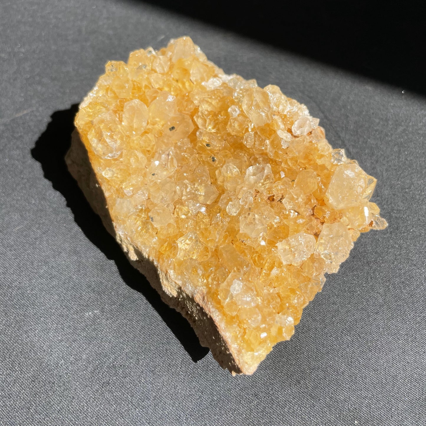 Limonite Quartz Cluster 003