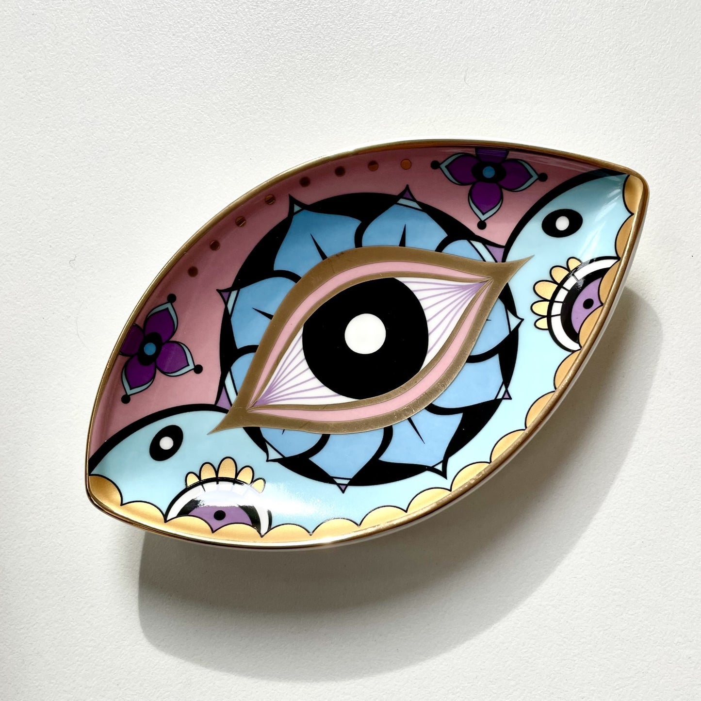 Evil Eye Ceramic Tray