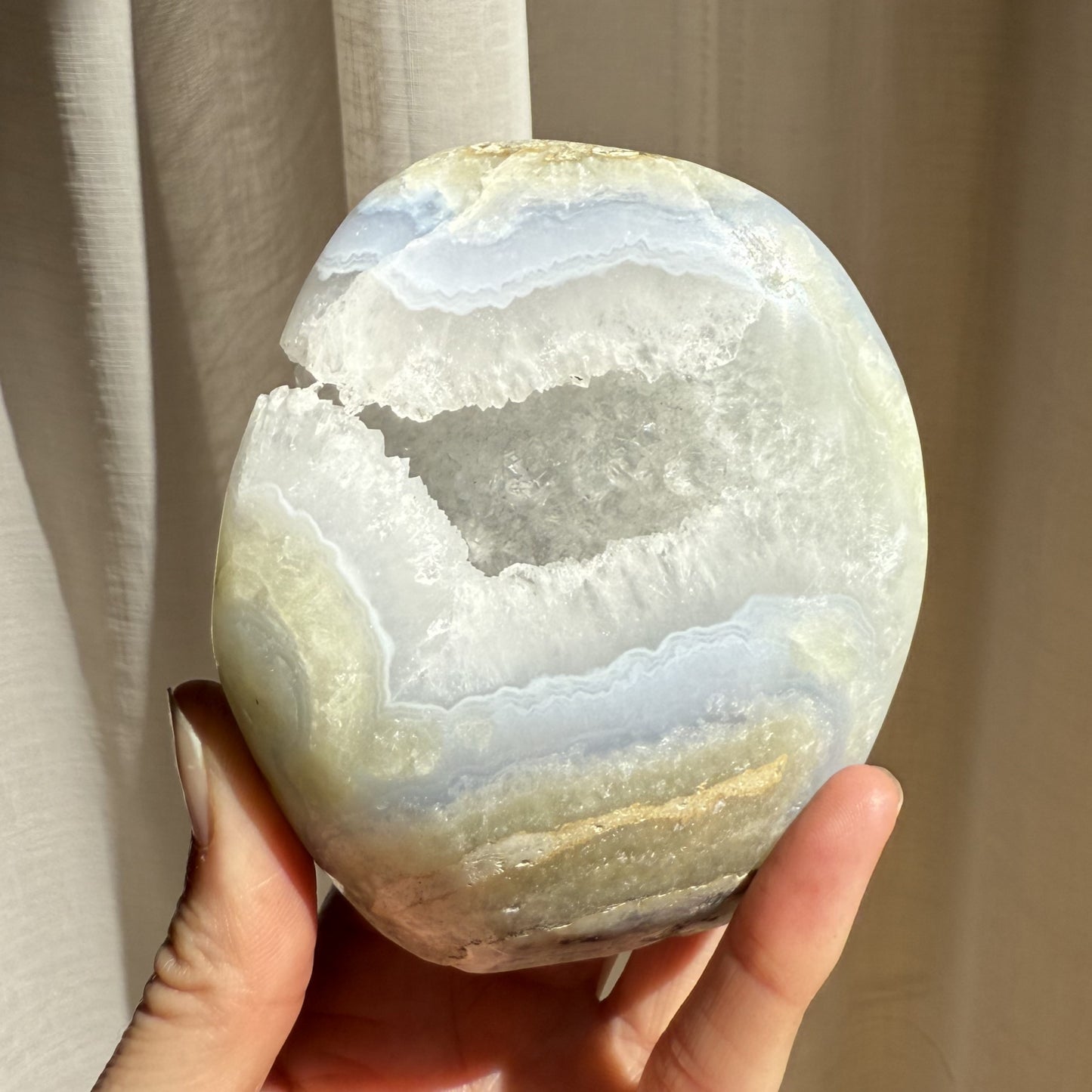 Blue Lace Agate Freeform 002
