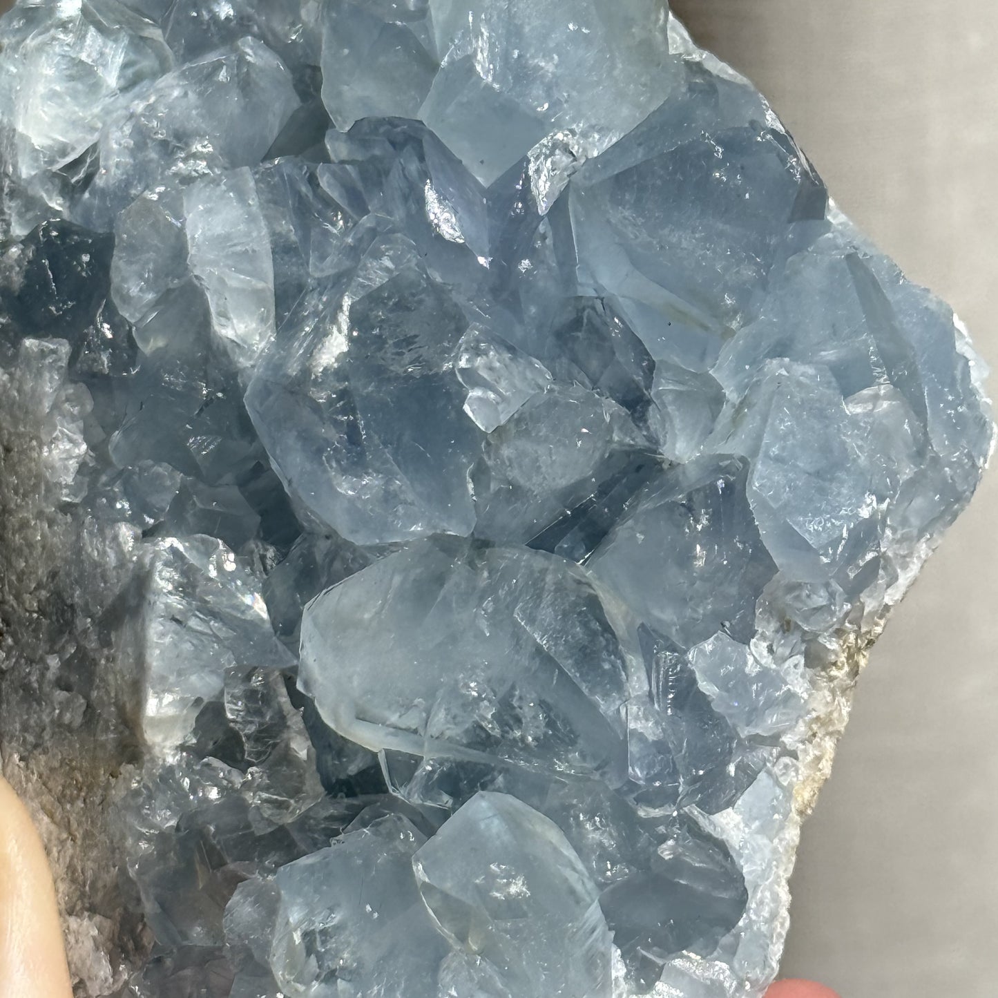 Celestite Cluster 001