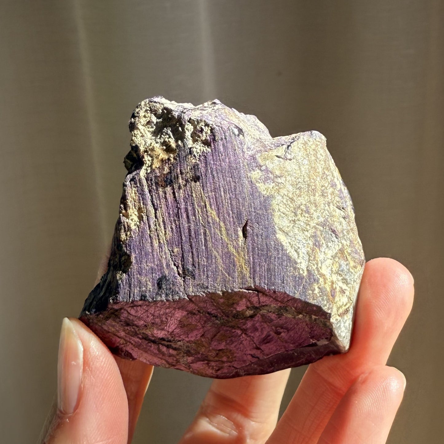 Purpurite Polished Slice - Small 001
